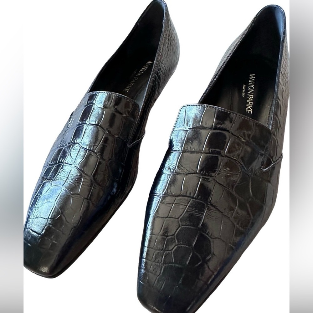NWB Women’s Gigi Slides leather Loafers by Marion Parke Size 38 - 7​ - Picture 8 of 8